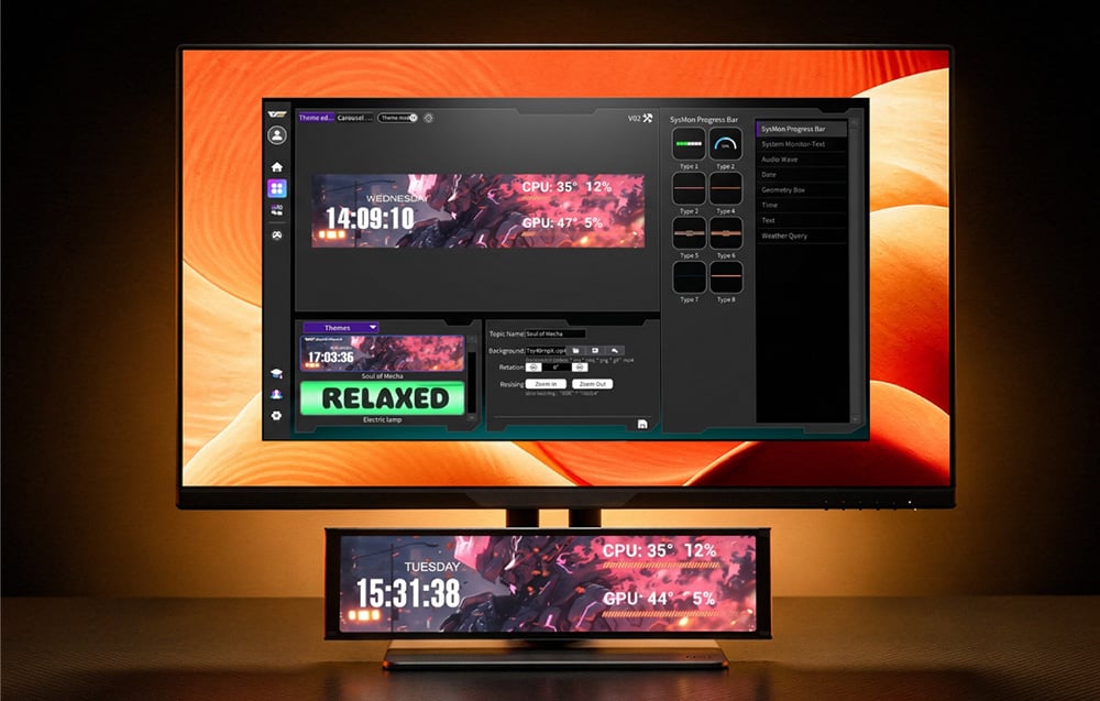 DarkFlash 9.2 colio IPS monitorius V92 (juodas) aprašymas - Prekės nuotrauka