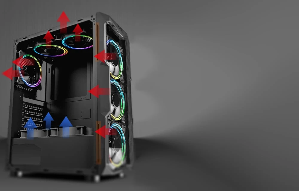 Darkflash Aquarius akrilinis kompiuterio dėklas aprašymas - Prekės nuotrauka Darkflash Aquarius akrilinis kompiuterio dėklas aprašymas - Prekės nuotrauka