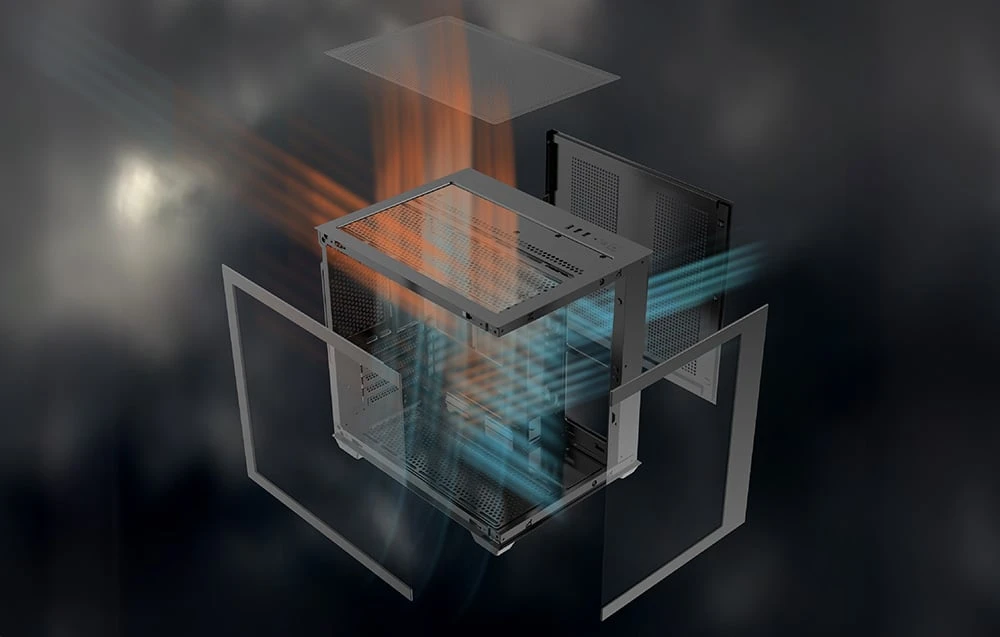 DarkFlash B275 computer case (juodas) aprašymas - Prekės nuotrauka