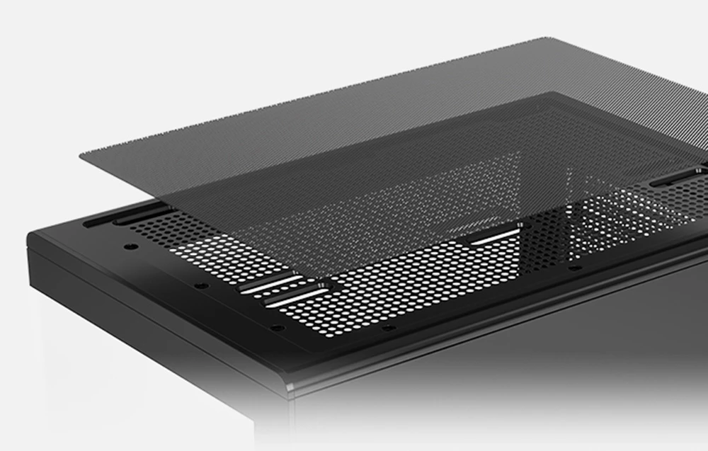 Darkflash DB330M Computer Case + 3 Fans (Juodas) aprašymas - Prekės nuotrauka