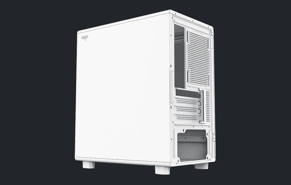 Darkflash DB330M Computer Case + 3 Fans (Baltas) aprašymas - Prekės nuotrauka