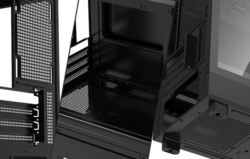 Darkflash DB330M Mesh kompiuterio korpusas juodos spalvos aprašymas - Prekės nuotrauka Darkflash DB330M Mesh kompiuterio korpusas juodos spalvos aprašymas - Prekės nuotrauka