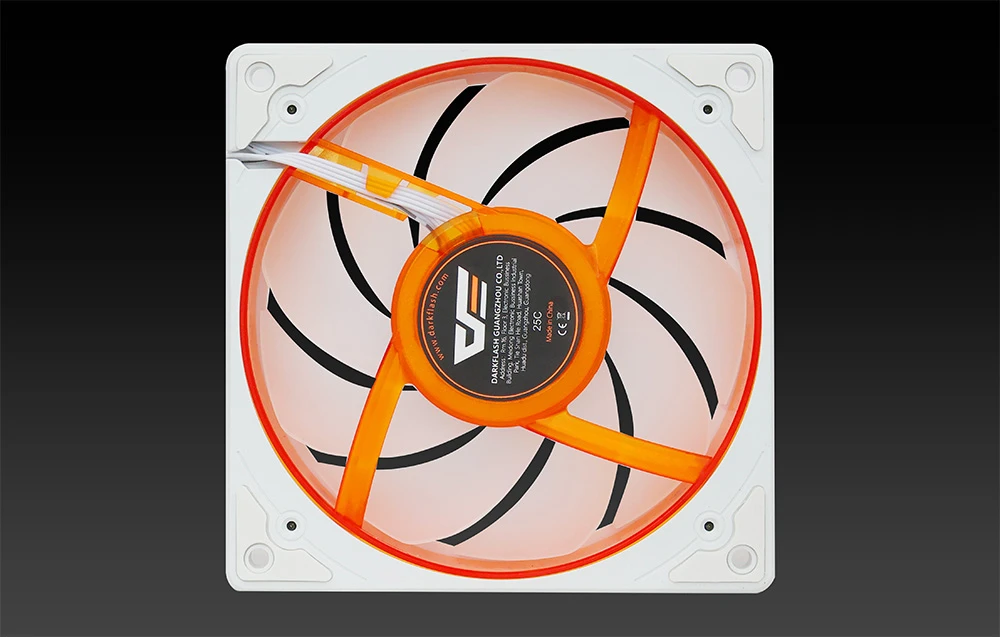 Darkflash DE8 cooling fan (baltas) aprašymas - Prekės nuotrauka