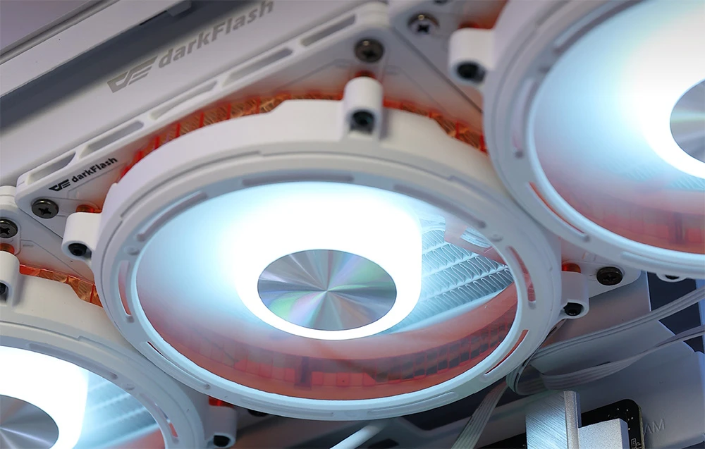 Darkflash DE8 cooling fan (baltas) aprašymas - Prekės nuotrauka
