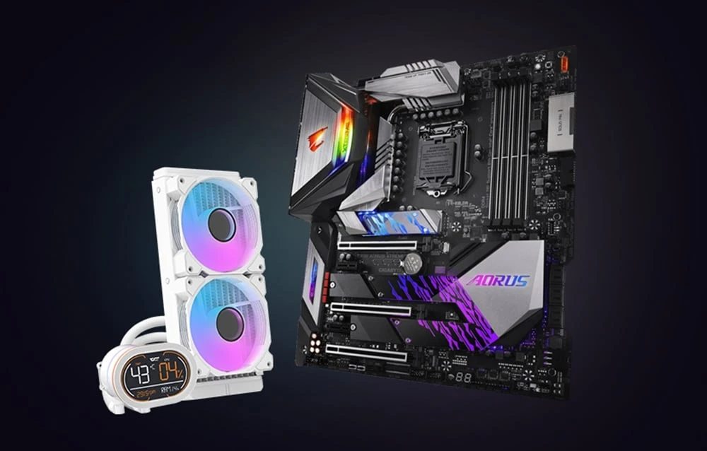 Darkflash DH240D CPU vandens aušintuvas (baltas) aprašymas - Prekės nuotrauka