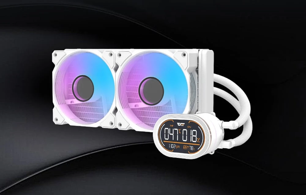 Darkflash DH240D v2 CPU Cooler (Baltas) aprašymas - Prekės nuotrauka