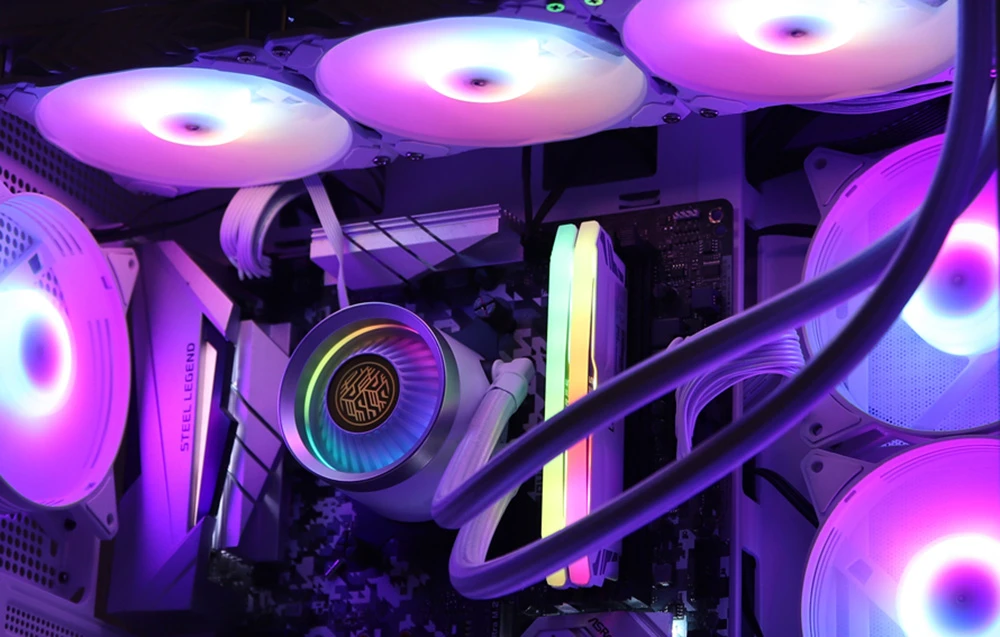 Darkflash DN 360 CPU skysčio aušinimas (baltas) aprašymas - Prekės nuotrauka