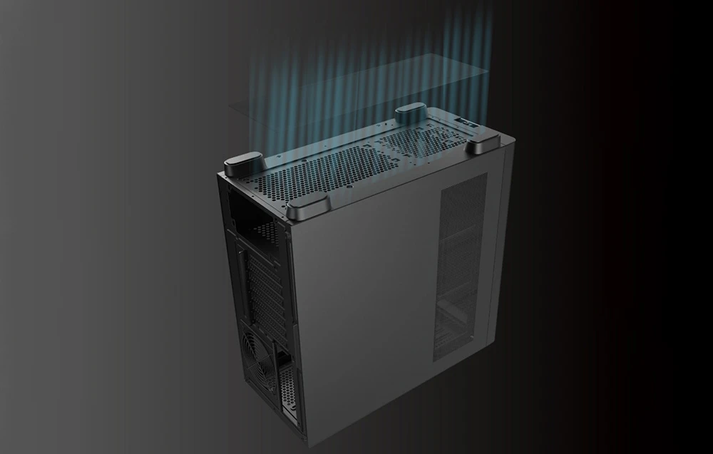DarkFlash DS900G computer case (juodas) aprašymas - Prekės nuotrauka