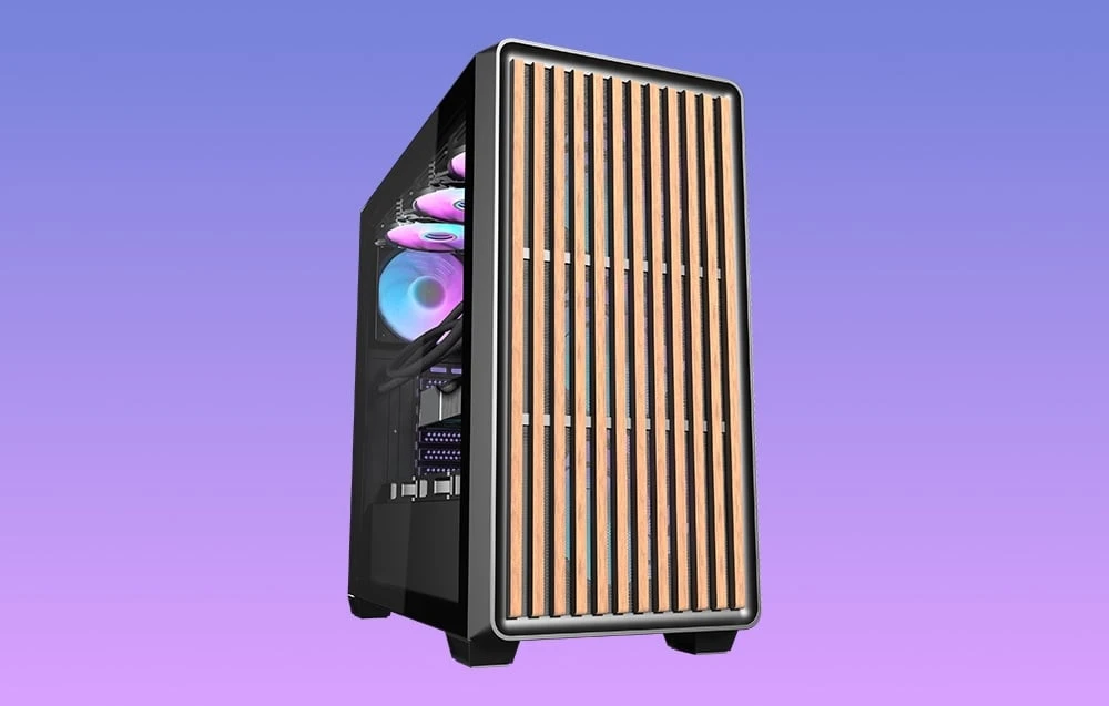 Darkflash DS900WD computer case (juodas) + 4 fans aprašymas - Prekės nuotrauka
