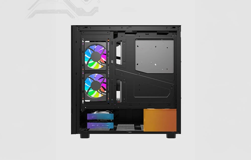 DarkFlash DS950 computer case (juodas) aprašymas - Prekės nuotrauka