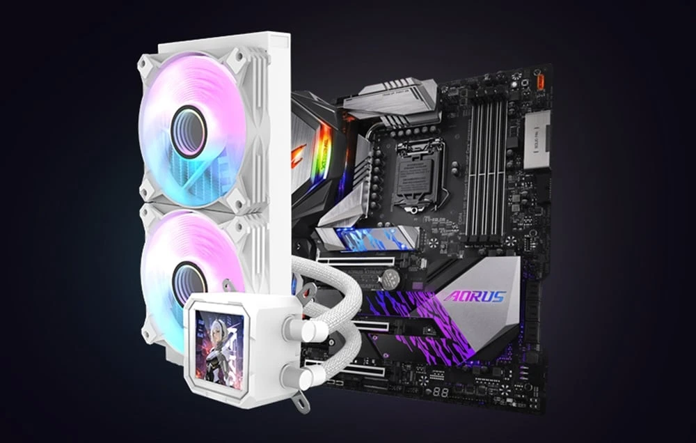 Darkflash DV240S CPU vandens aušintuvas (baltas) aprašymas - Prekės nuotrauka