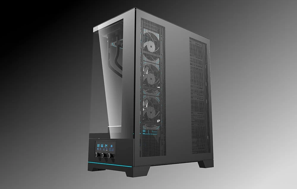 Darkflash DY451L PRO kompiuterio dėklas su ventiliatoriumi (juodas) aprašymas - Prekės nuotrauka Darkflash DY451L PRO kompiuterio dėklas su ventiliatoriumi (juodas) aprašymas - Prekės nuotrauka