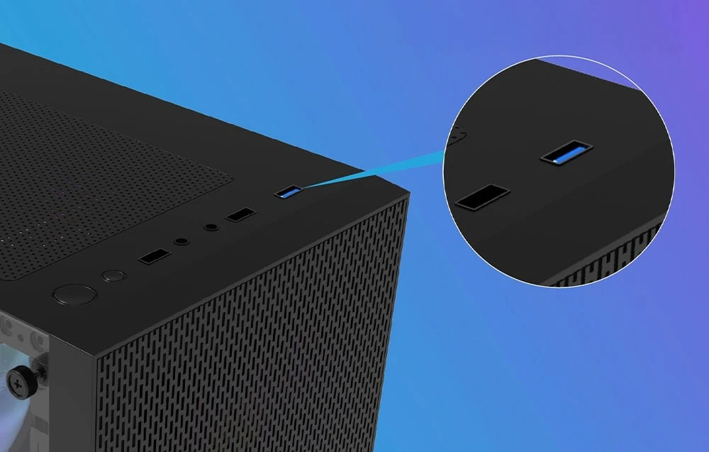 „Darkflash M305“ kompiuterio korpusas be ventiliatorių (Juodas) aprašymas - Prekės nuotrauka „Darkflash M305“ kompiuterio korpusas be ventiliatorių (Juodas) aprašymas - Prekės nuotrauka