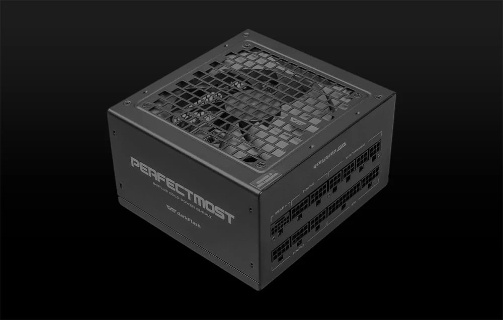 „Darkflash PMT 80 Plus Gold“ 850 W kompiuterio maitinimo šaltinis aprašymas - Prekės nuotrauka