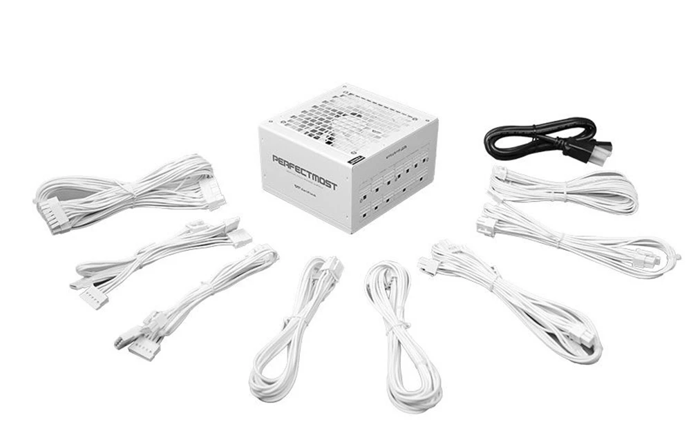 DarkFlash PMT1050 computer power supply (baltas) aprašymas - Prekės nuotrauka