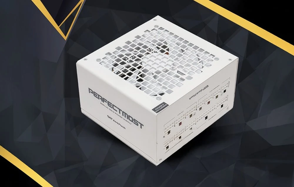 DarkFlash PMT1050 computer power supply (baltas) aprašymas - Prekės nuotrauka