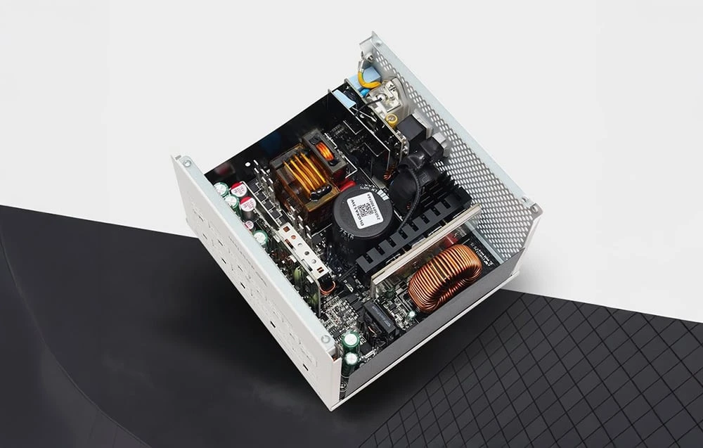 DarkFlash PMT1050 computer power supply (baltas) aprašymas - Prekės nuotrauka