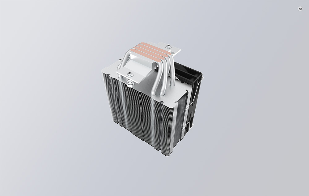 Procesoriaus Aušintuvas - DarkFlash S31 ARGB 120 mm 800–1800 RPM 75,09 CFM Baltas aprašymas - Prekės nuotrauka