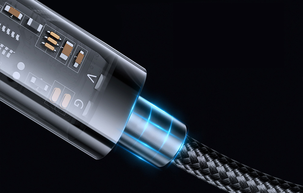 Duomenų kabelis prie USB-A / Lightning / 2.4A / 2m Joyroom S-UL012A20 (mėlynas) aprašymas - Prekės nuotrauka