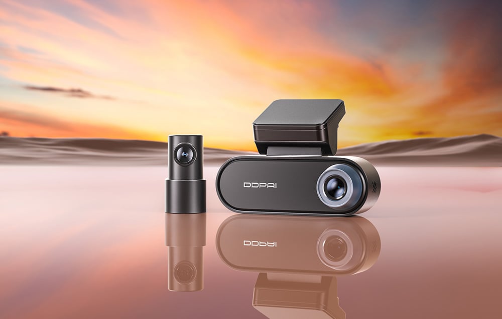 DDPAI N5 Dual 4K 2160p + 1080p AI GPS Wi-Fi vaizdo registratorius su galinio vaizdo kamera aprašymas - Prekės nuotrauka