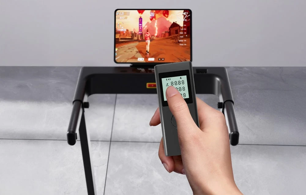 DeerRun A1 Pro Move + folding electric treadmill (juodas) aprašymas - Prekės nuotrauka
