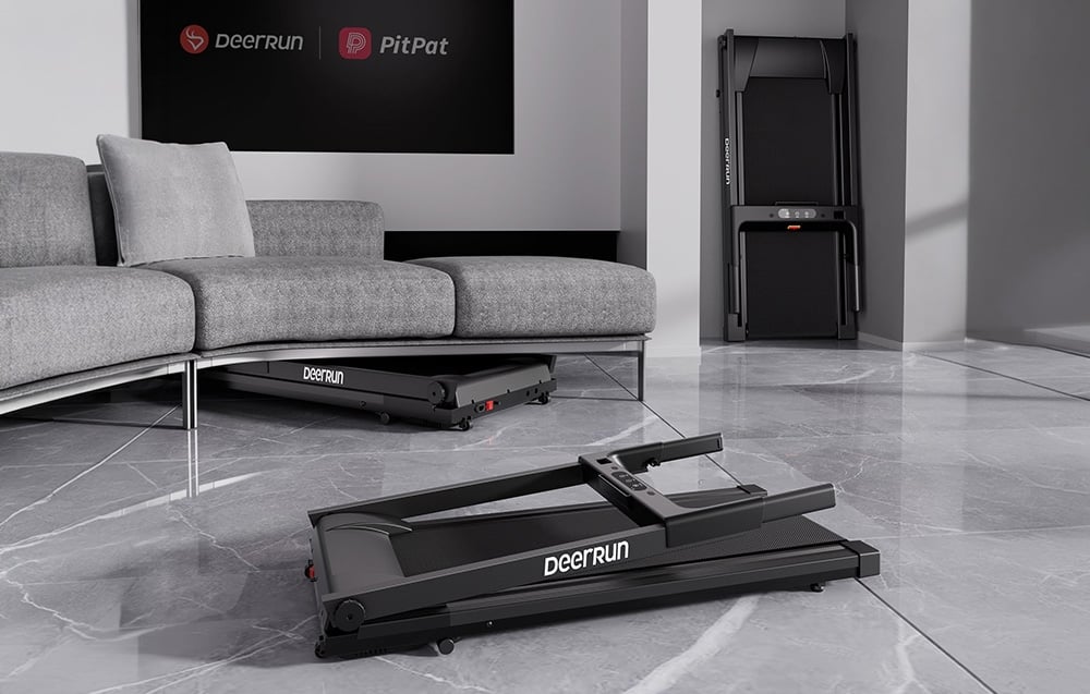 DeerRun A1 Urban Foldable Electric Treadmill (Juodas) aprašymas - Prekės nuotrauka