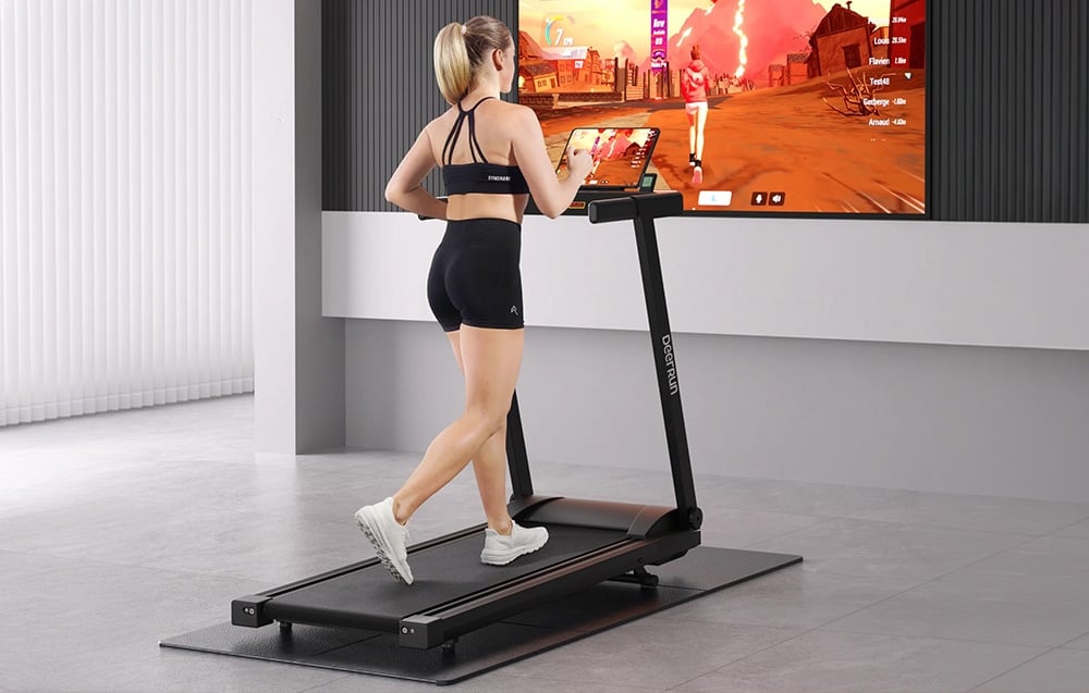 DeerRun A1 Urban Foldable Electric Treadmill (Juodas) aprašymas - Prekės nuotrauka