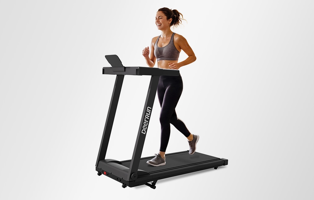 DeerRun A1 Urban Foldable Electric Treadmill (Juodas) aprašymas - Prekės nuotrauka