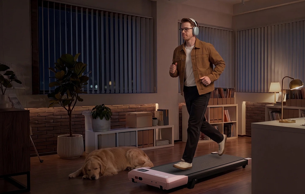 DeerRun Q2 Urban Plus Electric Treadmill (Rožinė) aprašymas - Prekės nuotrauka