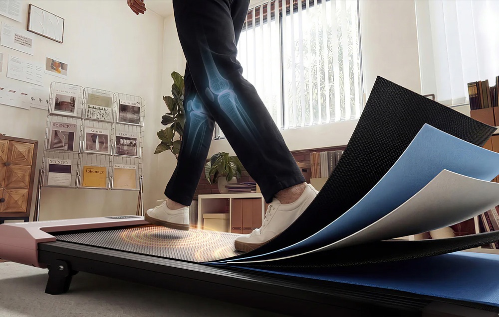 DeerRun Q2 Urban Plus Electric Treadmill (Rožinė) aprašymas - Prekės nuotrauka