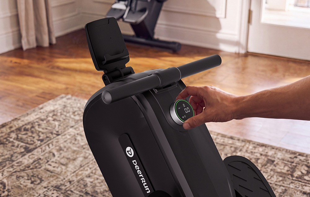 DeerRun R3 Rowing Machine (Juodas) aprašymas - Prekės nuotrauka