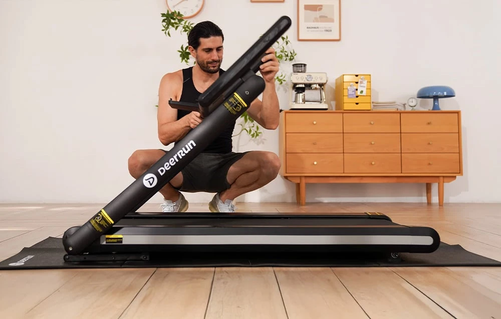 DeerRun X20 Foldable Incline Treadmill (Juodas) aprašymas - Prekės nuotrauka