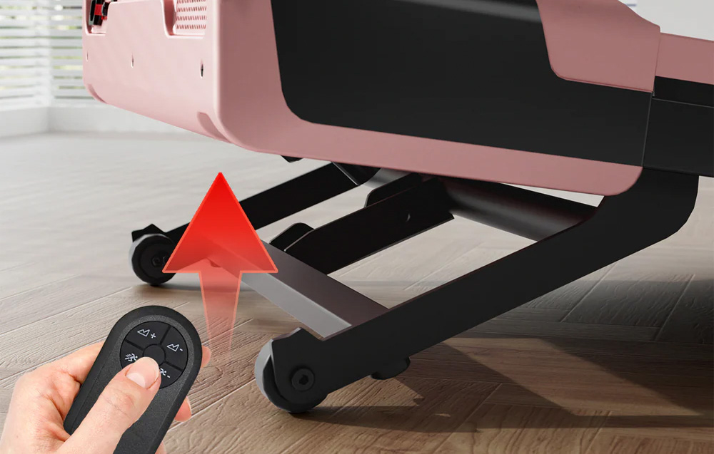 DeerRun Z10 Electric Treadmill (Rožinė) aprašymas - Prekės nuotrauka