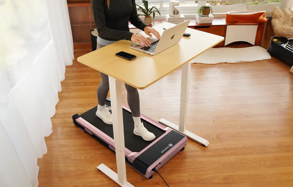 DeerRun Z10 Electric Treadmill (Rožinė) aprašymas - Prekės nuotrauka