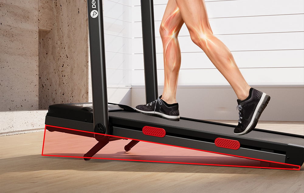 DeerRun Z10Pro folding electric treadmill (juodas) aprašymas - Prekės nuotrauka