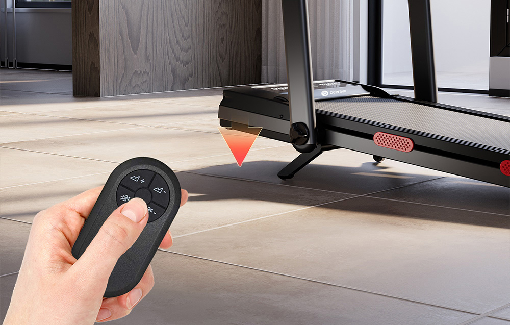 DeerRun Z10Pro folding electric treadmill (juodas) aprašymas - Prekės nuotrauka