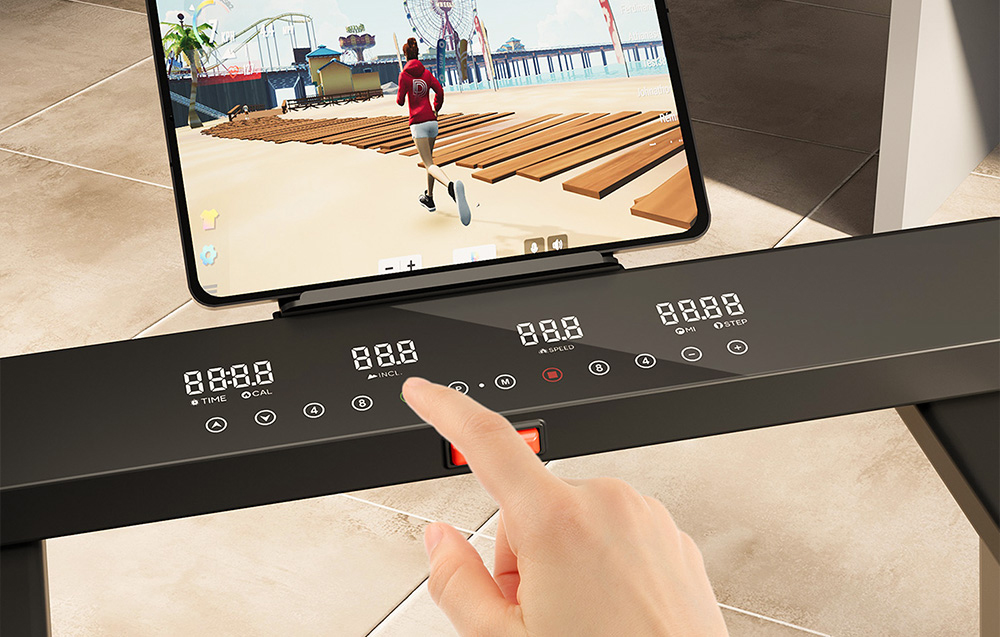 DeerRun Z10Pro folding electric treadmill (juodas) aprašymas - Prekės nuotrauka