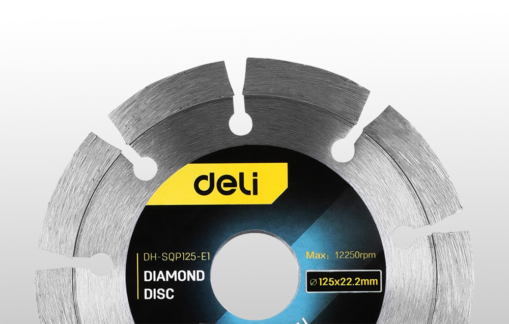 Deimantinis diskas Deli Tools EDH-SQP125-E1 aprašymas - Prekės nuotrauka Deimantinis diskas Deli Tools EDH-SQP125-E1 aprašymas - Prekės nuotrauka