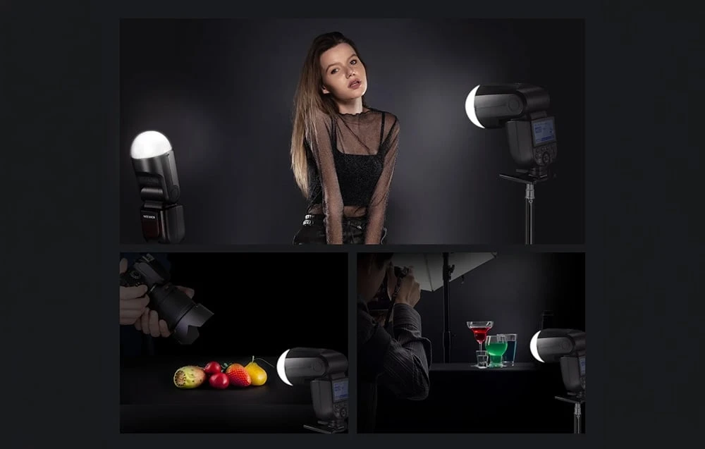 Dome Diffuser for the Neewer Z1 M12-N Flash aprašymas - Prekės nuotrauka