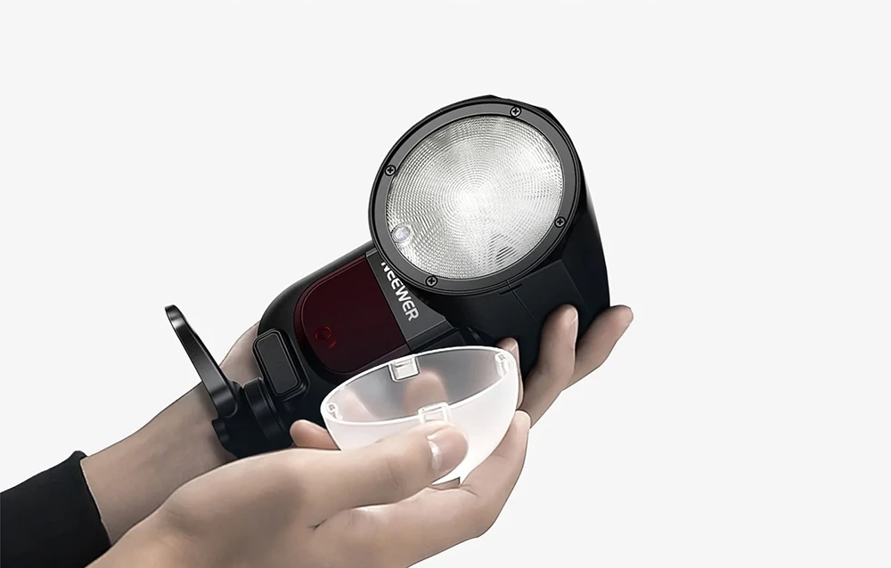 Dome Diffuser for the Neewer Z1 M12-N Flash aprašymas - Prekės nuotrauka