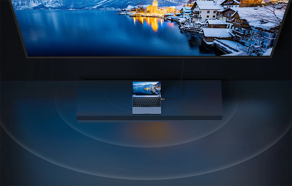 DP 8K–DP 8K kabelis Baseus High Definition 2 m (juodas) aprašymas - Prekės nuotrauka