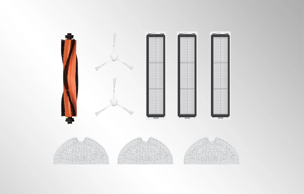 Dreame D9Pro / D9Max / L10Pro robotporszívó įrangos komplektas aprašymas - Prekės nuotrauka
