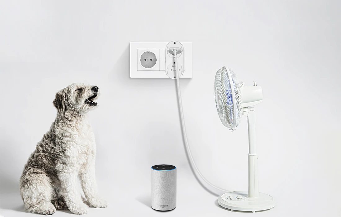 Gosund Nitebird Dvigubas išmanusis kištukas WiFi Gosund SP211 3500W 16A aprašymas - Prekės nuotrauka
