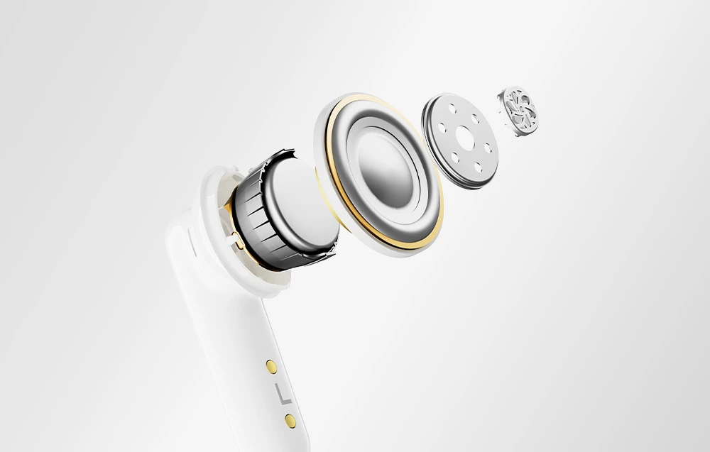 Ausinės EarFun Air Pro 4i ANC Balta aprašymas - Prekės nuotrauka
