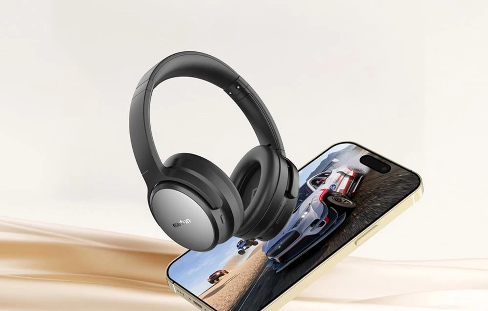 Ausinės Earfun Tune Pro Juodas aprašymas - Prekės nuotrauka