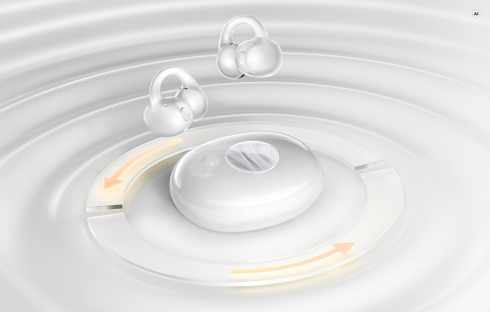 Ausinės Earphones QCY Crossky C50i (baltas) aprašymas - Prekės nuotrauka