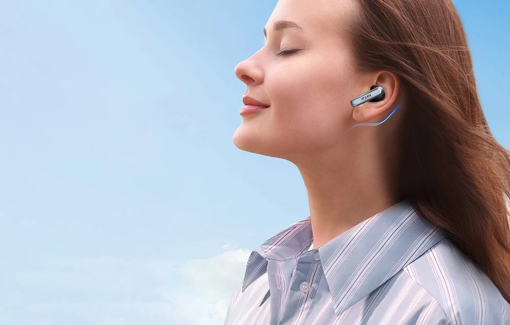 Ausinės TWS EarFun Air2 - juodos aprašymas - Prekės nuotrauka Ausinės TWS EarFun Air2 - juodos aprašymas - Prekės nuotrauka