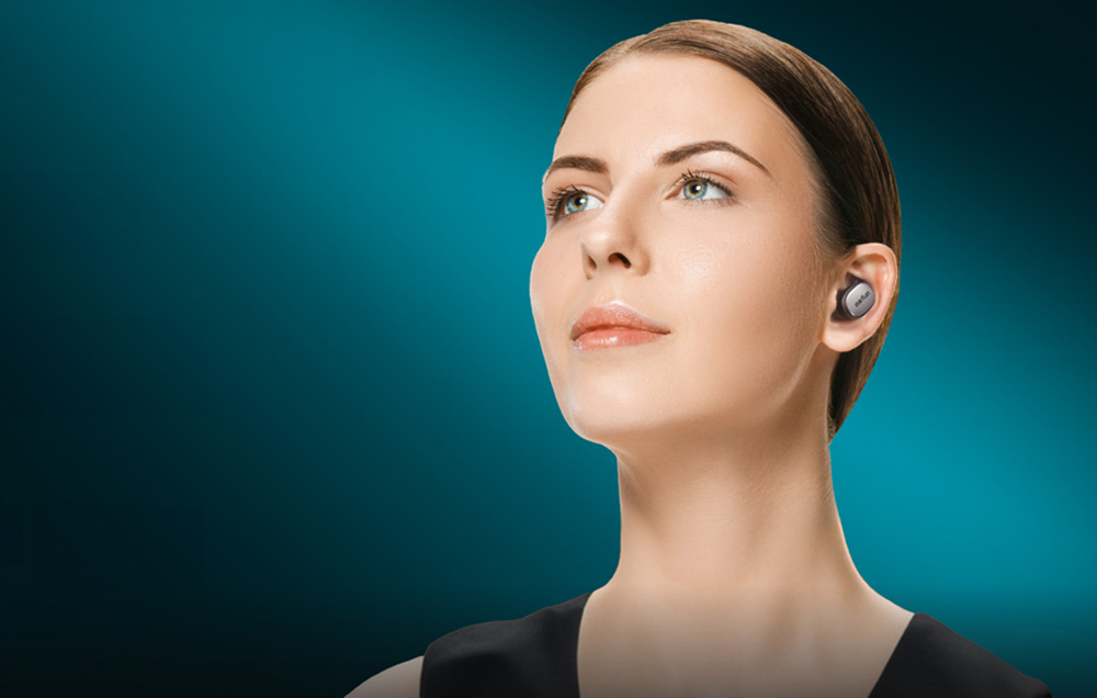 Ausinės TWS EarFunFree Pro 3 ANC Juodos