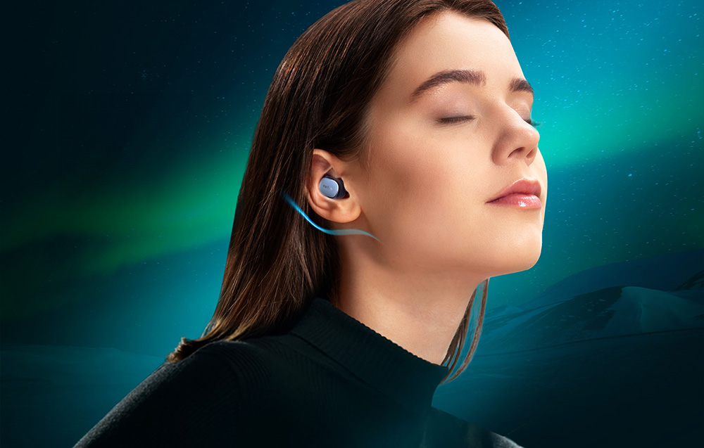 Ausinės TWS EarFunFree Pro 3 ANC Mėlynos