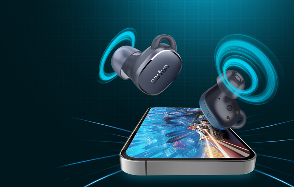 Ausinės TWS EarFunFree Pro 3 ANC Mėlynos